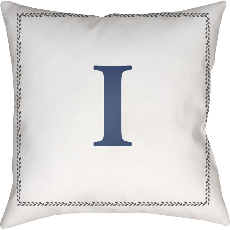 Outdoor Throw Pillow, 20" H x 20" W x 4" D, E