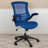 Jayetta Mid-Back Mesh Swivel Ergonomic Office Chair with Flip-Up Arms-756917259-756917260