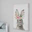 «Bunny Bride», reproduction sur toile tendue-50907848