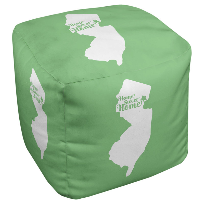Repose-pieds à cubes newark the home, Vert