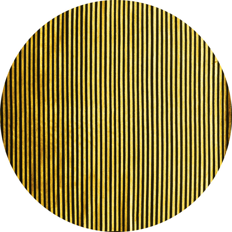 Halimatou Performance Abstract Indoor Rug, Round 8'