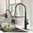 Touch Kitchen Faucet With Pull Down Sprayer-118350868