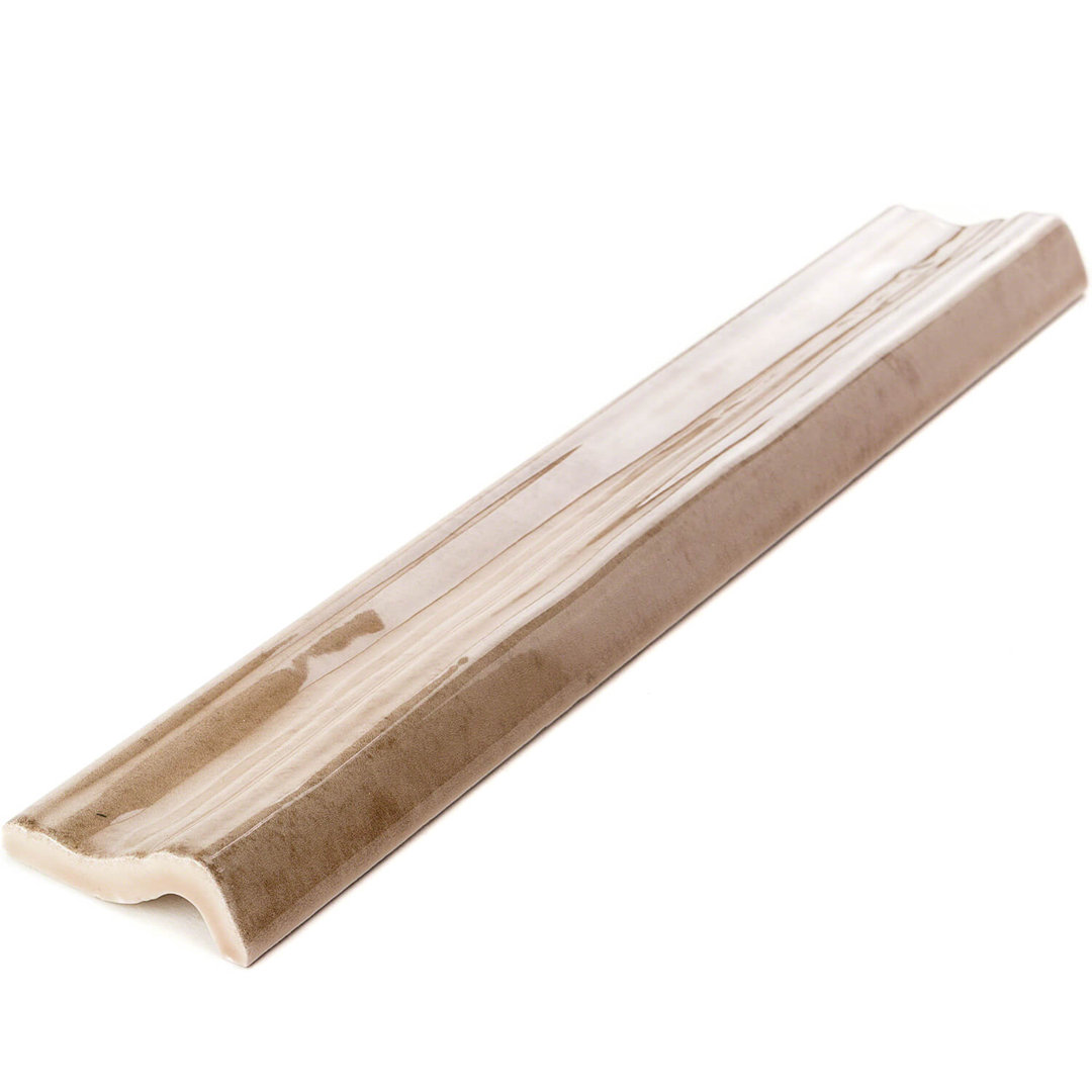 Chateau 12" x 2" Ceramic Quarter Round Tile Trim Bond Tile 