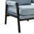 Mid-Century Modern Chenille Upholstered Accent Armchair-2070739013