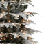 54' H Lighted Artificial Fir Christmas Tree