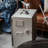 Industrail Locker End Table with Storage-1974645467