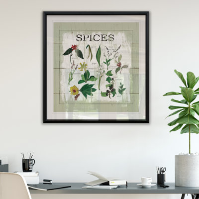 Shiplap Spices - Impression de cadre photo sur papier