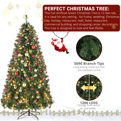 10 arbres de Noël