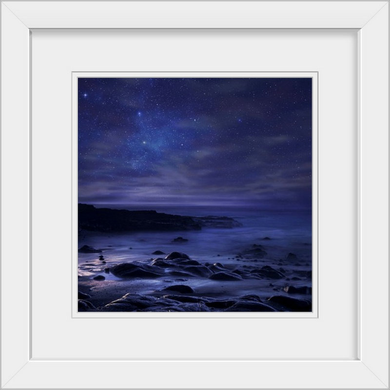 1x Photography Sebastien Del Grosso - Print, White Frame, 20" H x 20" W x 1" D