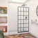 French Linea 34" W x 72" H Frameless Shower Door with ClearMax™ Technology