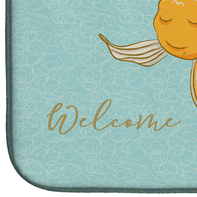 Tapis de séchage fish welcome