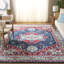 Tapis bleu marine / rouge Aurich 851-89244108