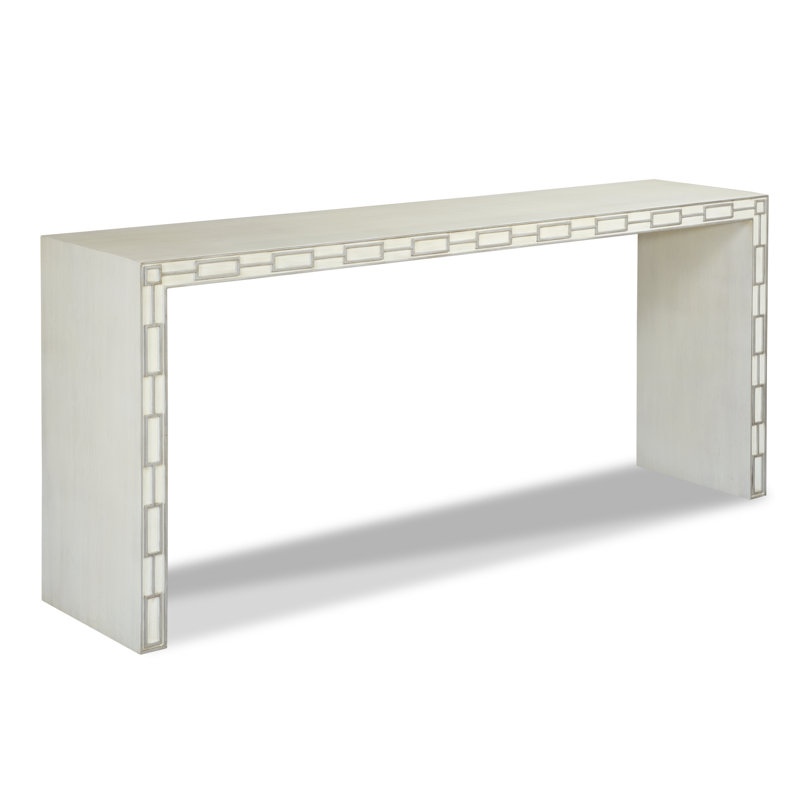 Console en bois massif 75 po Caymus, Carrara
