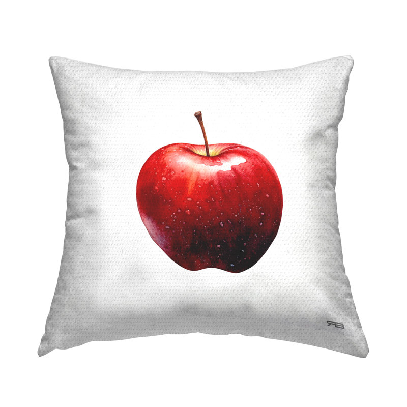Coussin d'extérieur Lush Red Apple