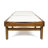Stylish Beach Chaise Lounge With White Mesh And Wood For Patio - Construction