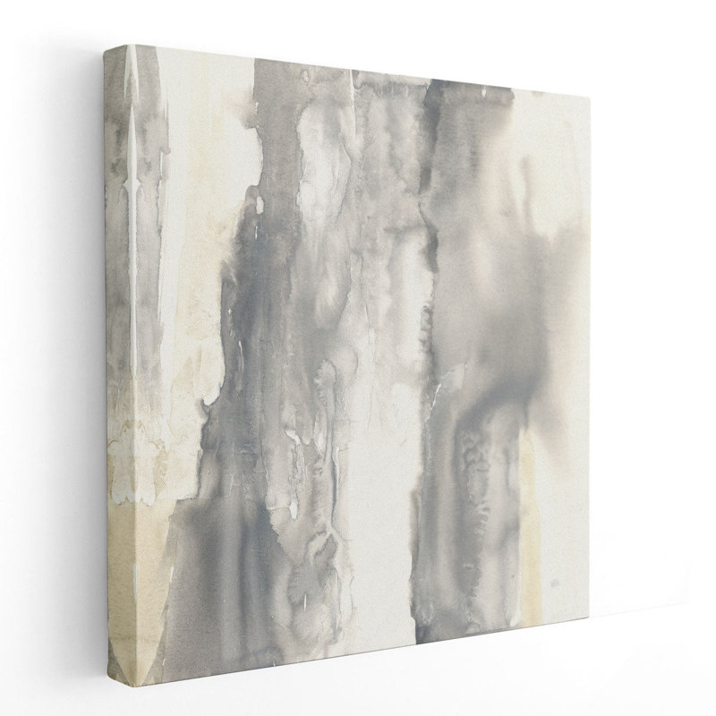 Taupe pâle II - reproduction d'art sur toile, H 12 po x l 12 po