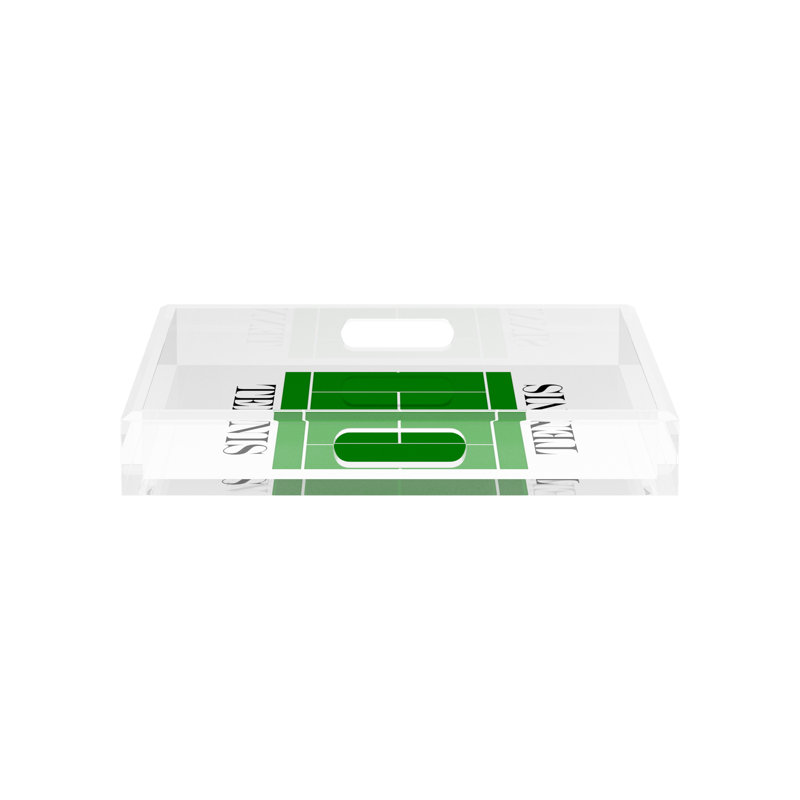 Decorative Tray, 2" H x 12" W x 12" D