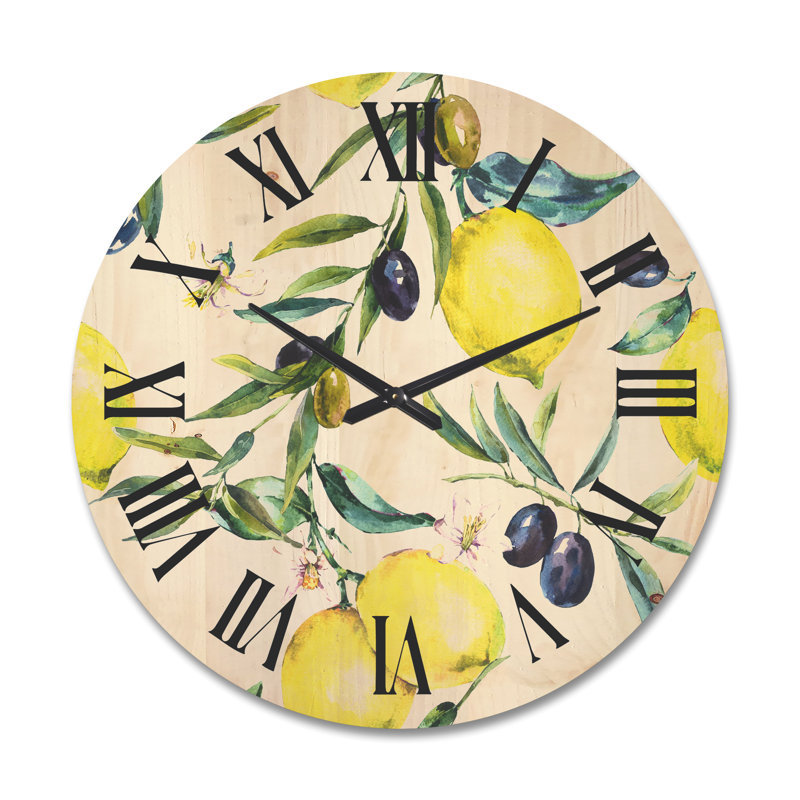 Solid Wood Wall Clock, Extra Large