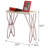 Udall 22'' W Metal Nightstand