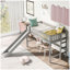 Lit mezzanine bas avec échelle et glissade-1265103373