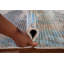 Tapis oriental abstrait fait à la main 3 x 5