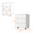 Eagle Creek 3-Drawer Rectangle Filing Cabinet White