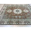 Tapis traditionnel brun en laine noué à la main-95171258