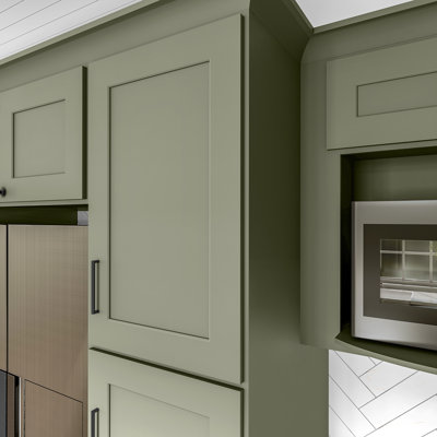Armoire de cuisine en bois massif prête à assembler