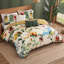Ensemble d'édredon réversible 100% satin de coton 5 pièces Bebejan Radiance-112366872