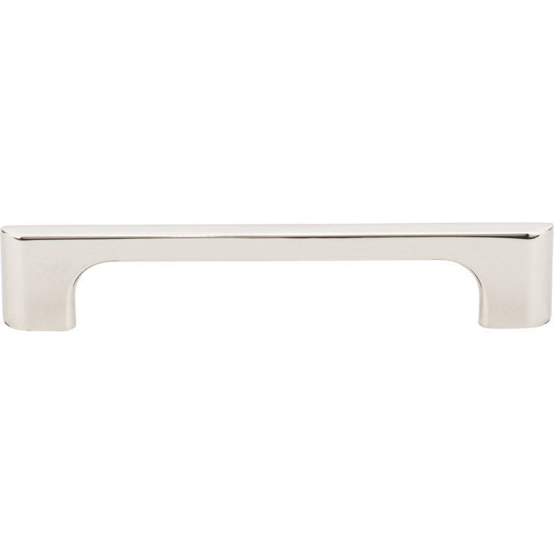 Leyton Bar Pull, Polished Nickel, 7 9/16"