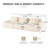 114" Modern Modular Sectional Sofa for Living Room,Flannelette Fabric,Oversized 3-Seater Couch,boneless sofa,Deep Seat,Buckle connection,Anti-slip Design,No Assembly-337848615