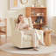 Fauteuil inclinable et oscillant pivotant en chenille de 32,8 po de large Tucker-1136085453