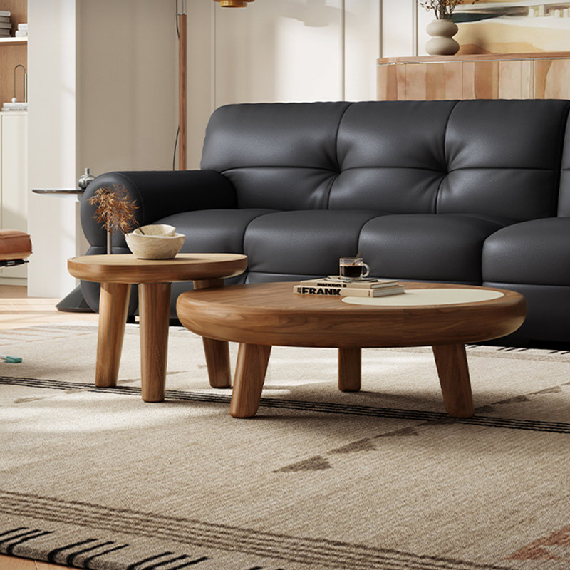 Table basse ronde Retro