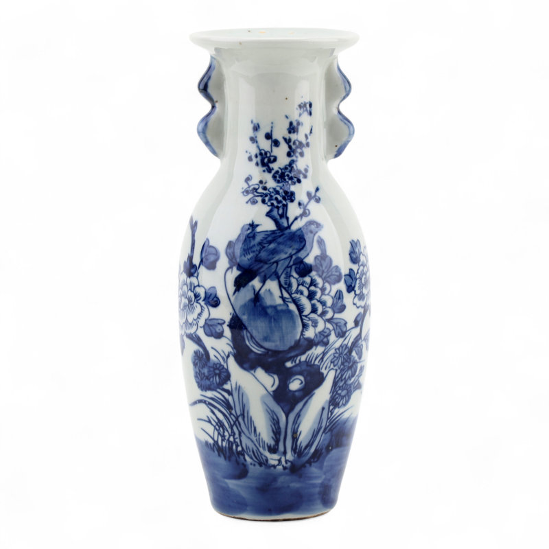 Porcelain Vase Magpie