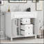 Meuble-lavabo à fermeture douce 36 po avec 2 tiroirs-1146064253