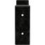 Support de tablette en acier argenté antique l 2 po x P 6 po x H 6 1/4 po-66381212-24239463