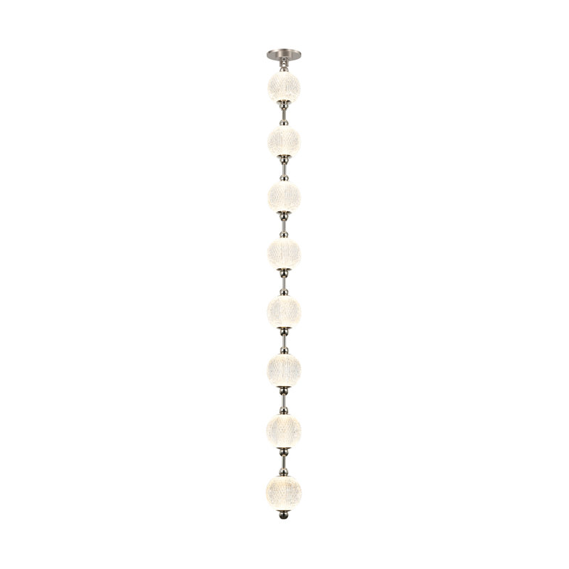 Marni 8 - Light Pendant, Polished Nickel