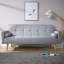 Synthia 2 Seater Fabric Sleeper