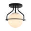 Plafonnier semi-encastré 1 lumière Globe-1268866076