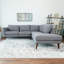Canapé modulaire en tissu gris Benson-167350718-167350713