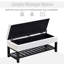 Banc de rangement avec repose-pieds 44 po-661794273