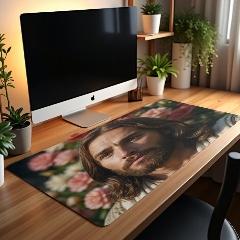 Polyester Desk Pad, 23.6x13.8