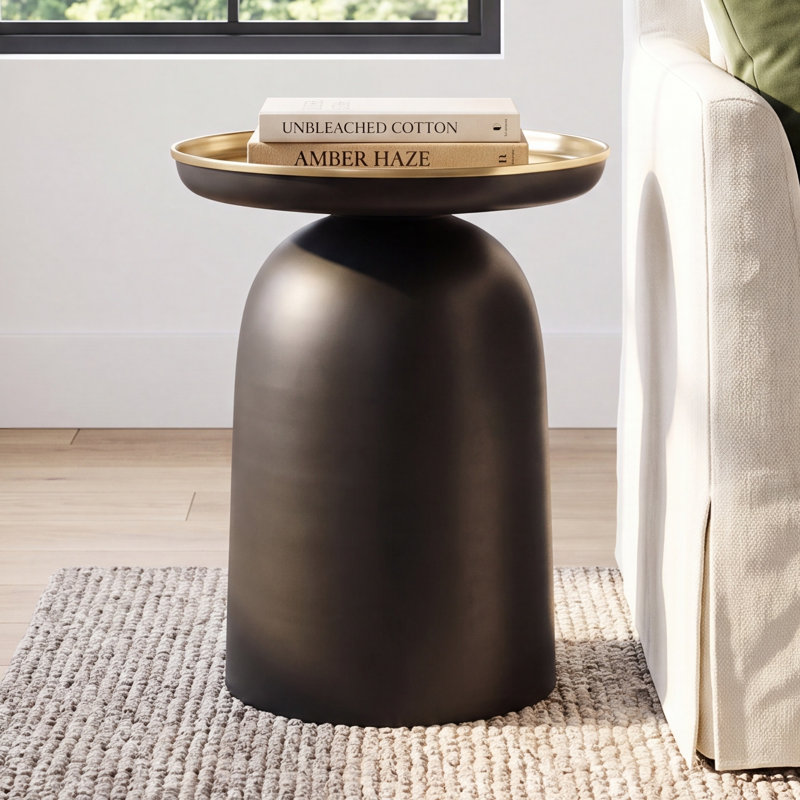 Heath Iron Tray Top End Table
