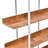 5-Tier Bookcase Home Office Open Bookshelf, Vintage Industrial Style Shelf With Metal Frame-373284263