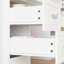 Apiffany Modern 7 Drawers Vanity Table With Lights Mirror