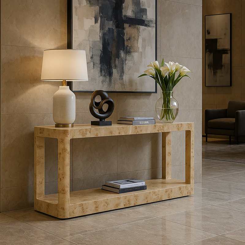 Console de 54 po Codah, Burl