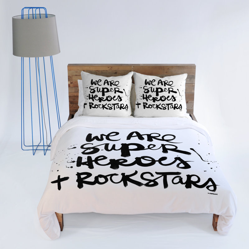 Kal Barteski Superheroes Throw Pillow, 20" x 20"