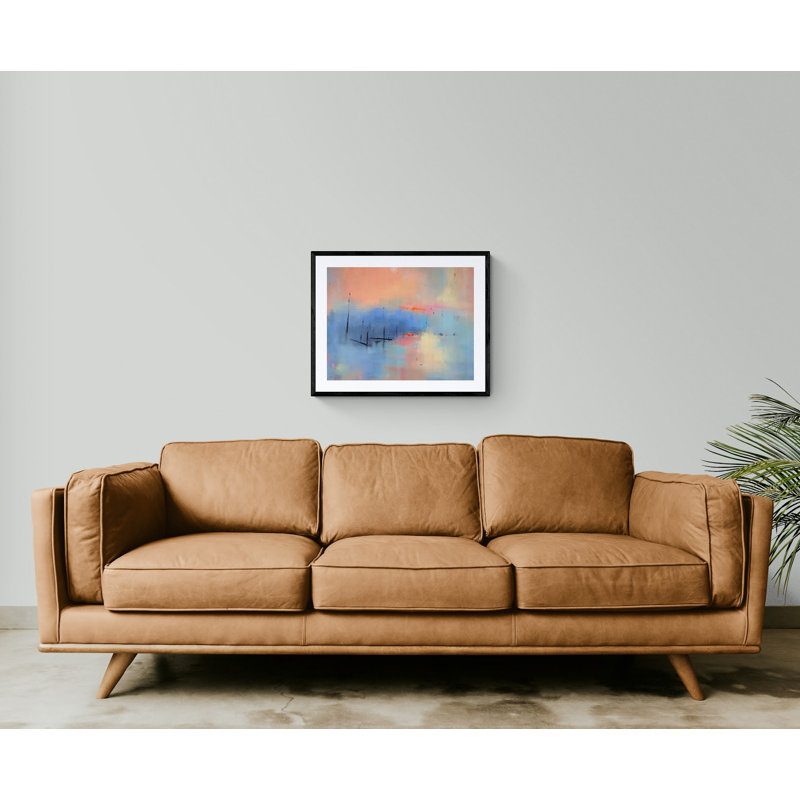 Heart Of A Sunshine Dream Print by Jacquie Gouveia, Black Framed Paper, White, 30" H x 24" W