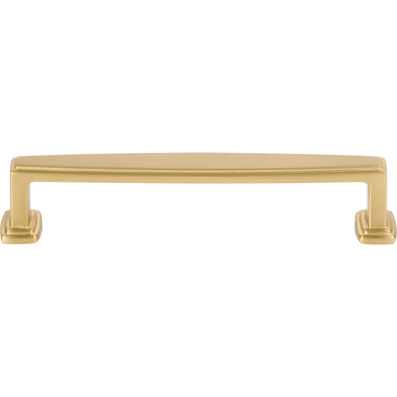 Richard Bar Pull, Brushed Gold, 3 3/4"
