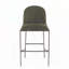 Tabouret de bar rembourré en métal-1885491214